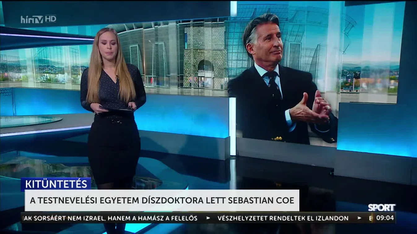 A Testnevelési Egyetem díszdoktora lett Sebastian Coe