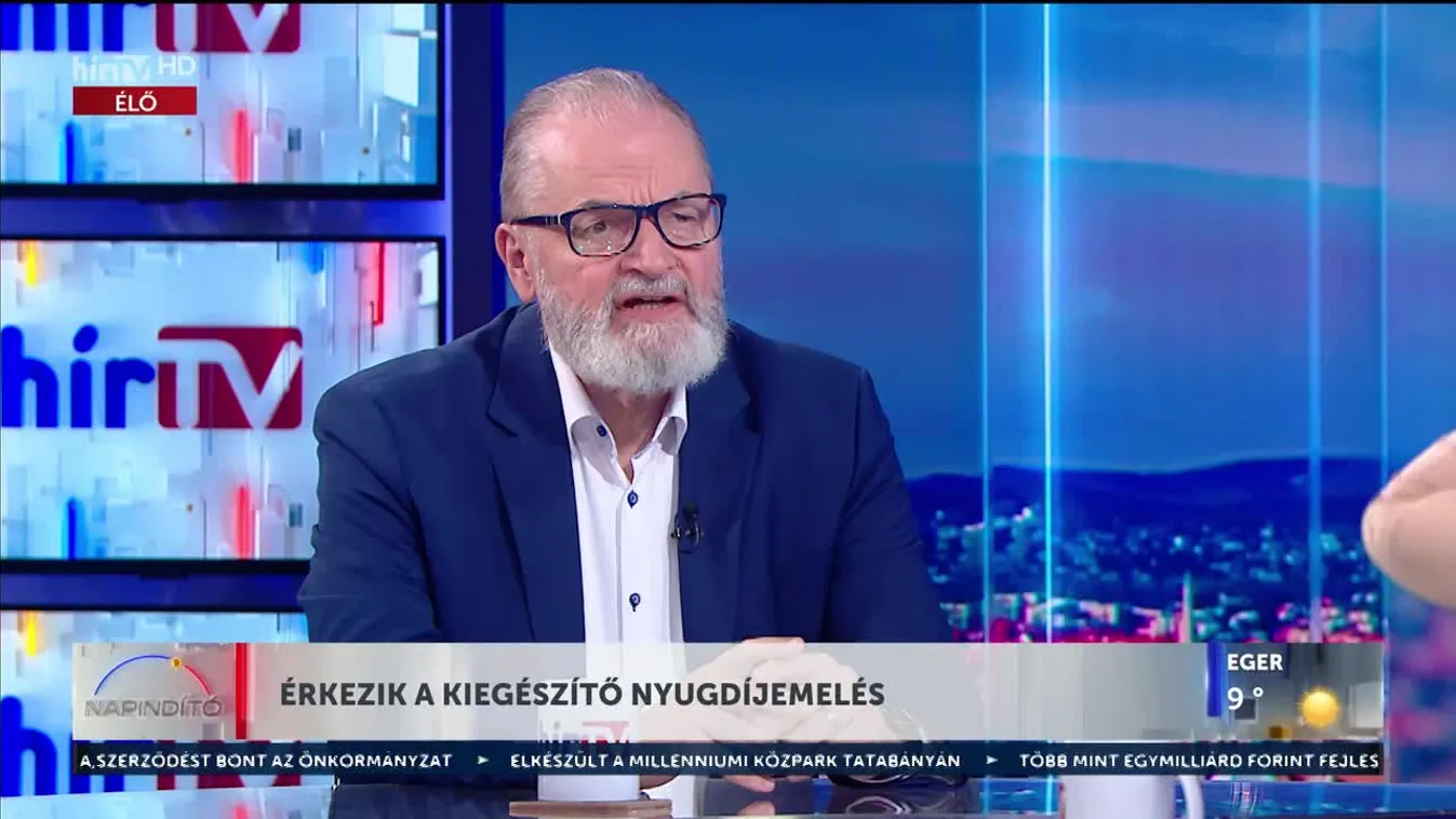 Napindító – Érkezik a kiegészítő nyugdíjemelés (2023-11-07)