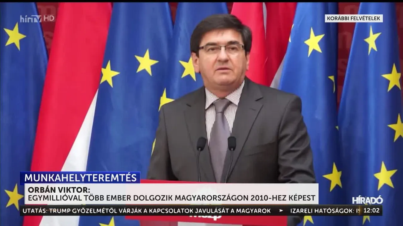 Orbán Viktor: Egymillióval több ember dolgozik Magyarországon 2010-hez képest