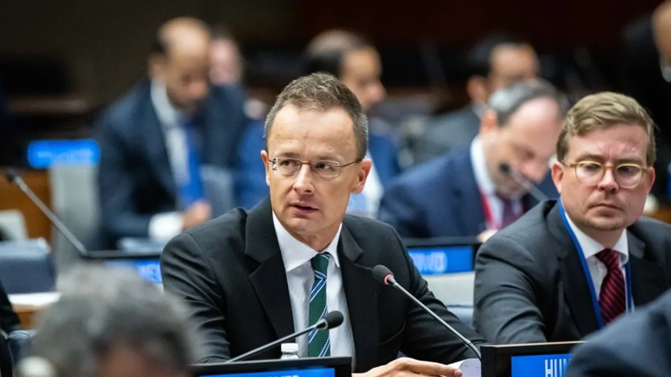 Szijjártó az ENSZ-ben: követeljük a magyar túszok szabadon engedését + videó