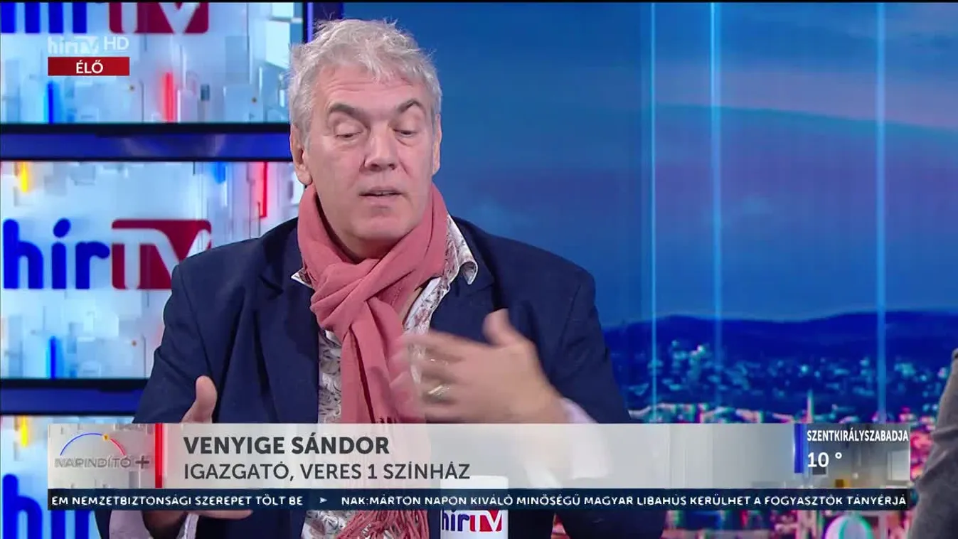 Napindító - A színház mindenkié - Jótékonysági kezdeményezés a Veres 1 Színházban (2023-11-08)