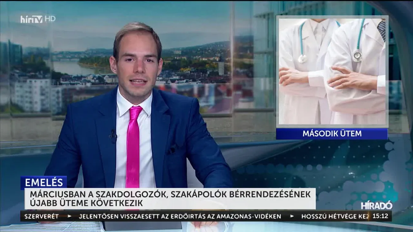 Márciusban a szakdolgozók, szakápolók bérrendezésének újabb üteme következik