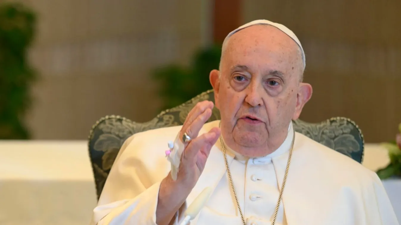 Ferenc pápa egészségügyi állapota miatt lemondta a heti programjait