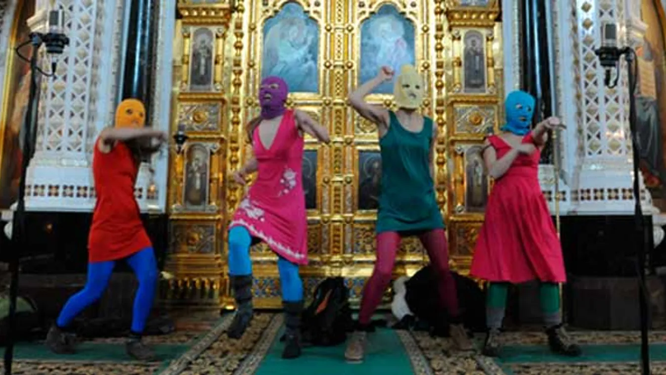 Nemzetközi körözést adtak ki a feminista Pussy Riot egyik tagjára