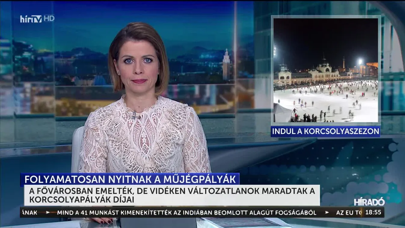 Folyamatosan nyitnak a műjégpályák