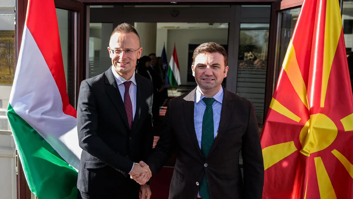 Szijjártó: Magyarország és Észak-Macedónia koordináltan lép fel a bulgáriai tranzitdíjak emelésének ügyében + videó