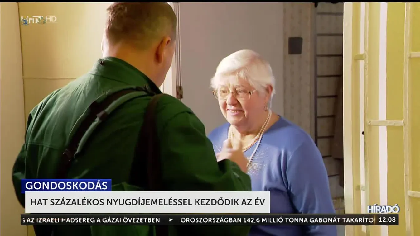 Hat százalékos nyugdíjemeléssel kezdődik az év