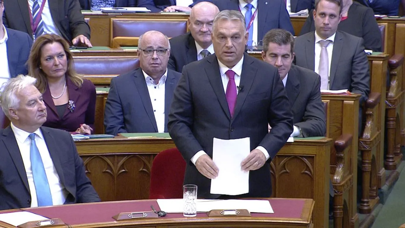 Orbán Viktor szerdán felszólal a parlamentben Ukrajna kapcsán