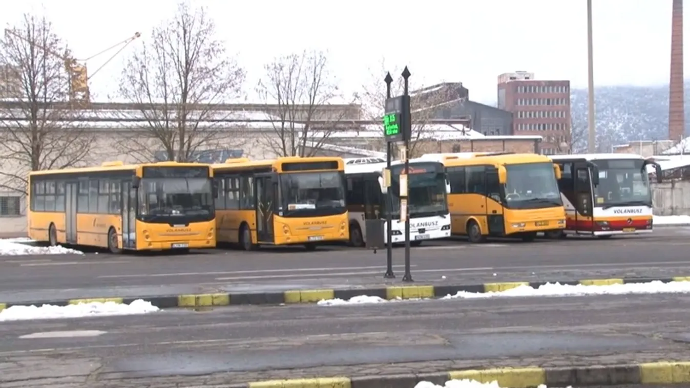 Folytatódott a munkabeszüntetés a Volánnál + videó