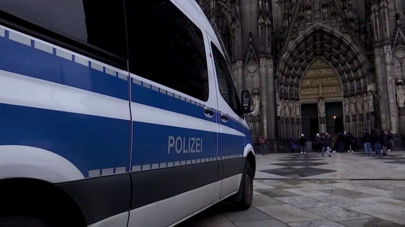 Rácsok mögött tartanak egy tádzsik férfit a kölni dómot ért fenyegetés miatt