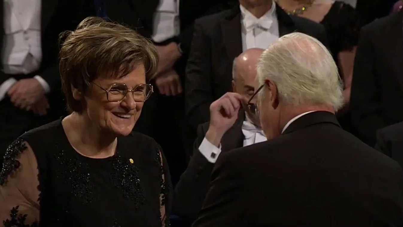 Karikó Katalin átvette a Nobel-díjat + videó