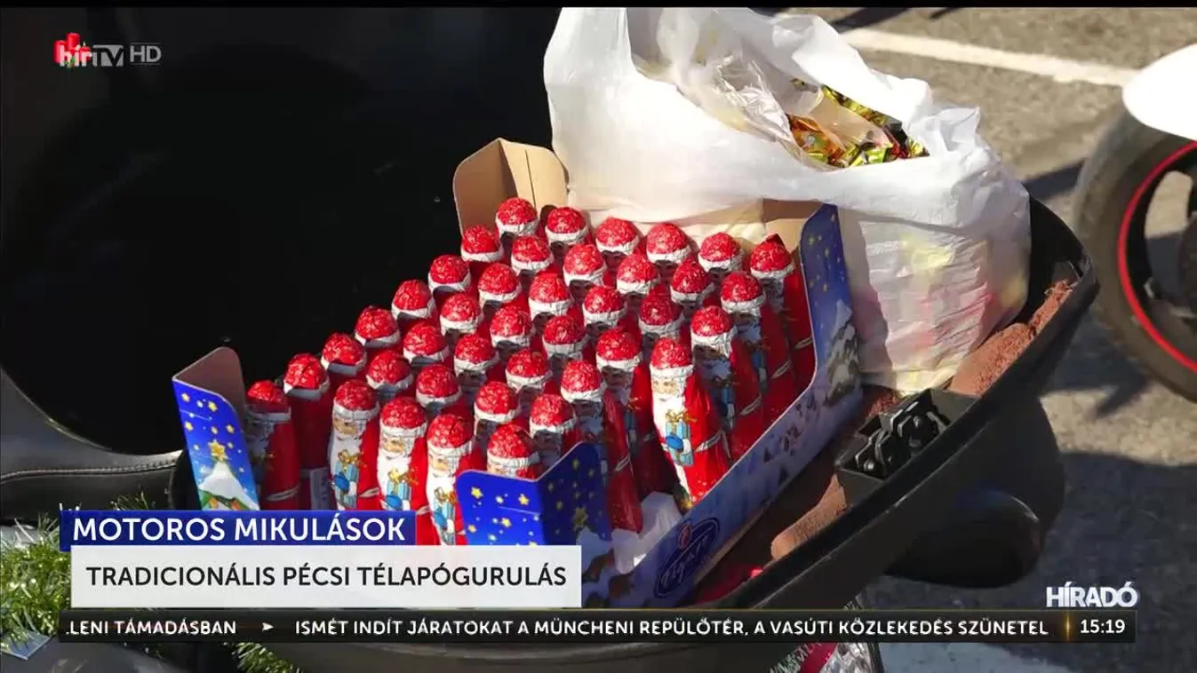 Tradicionális pécsi télapógurulás