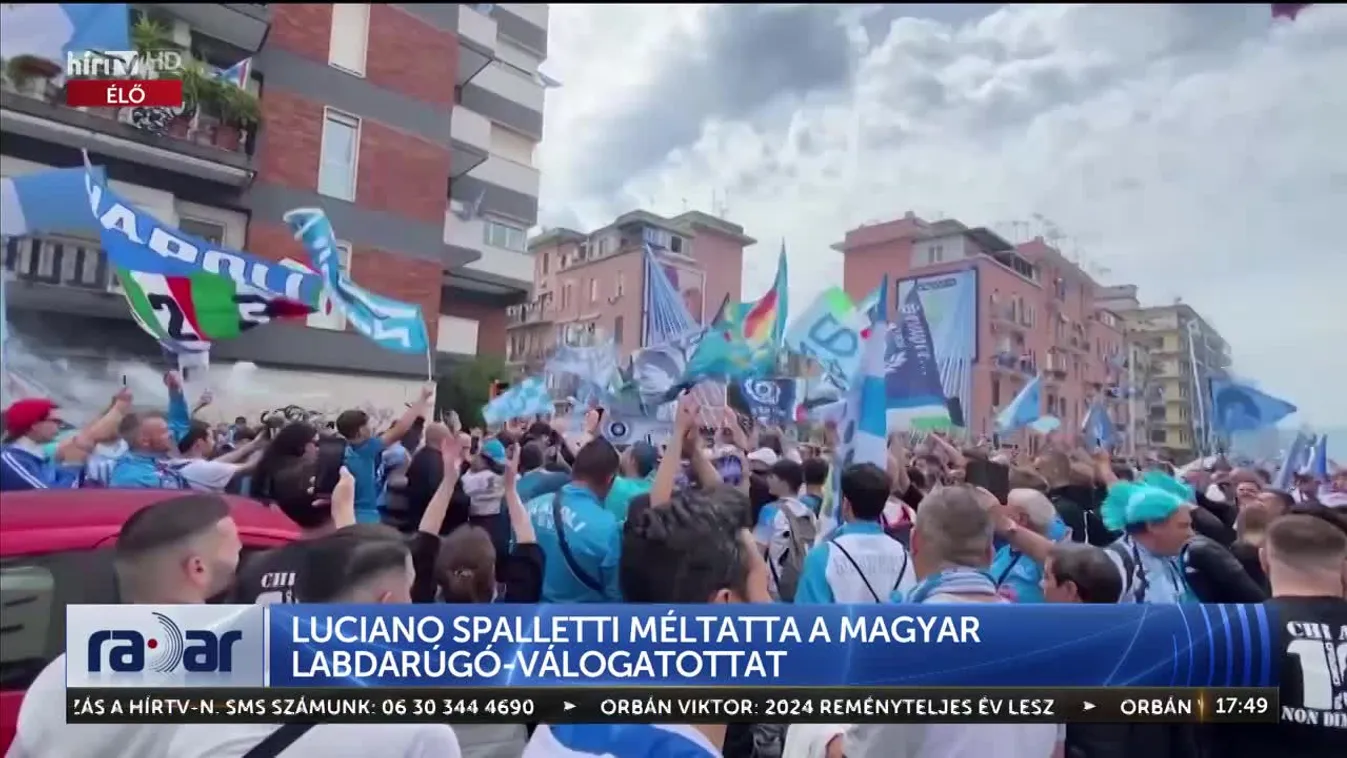 Radar - Luciano Spalletti méltatta a magyar labdarúgó-válogatottat