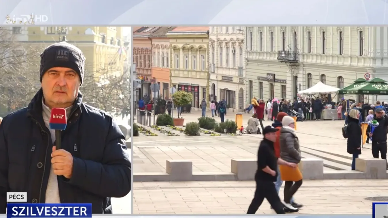 Sokan a szabadban töltik az év utolsó óráit + videó