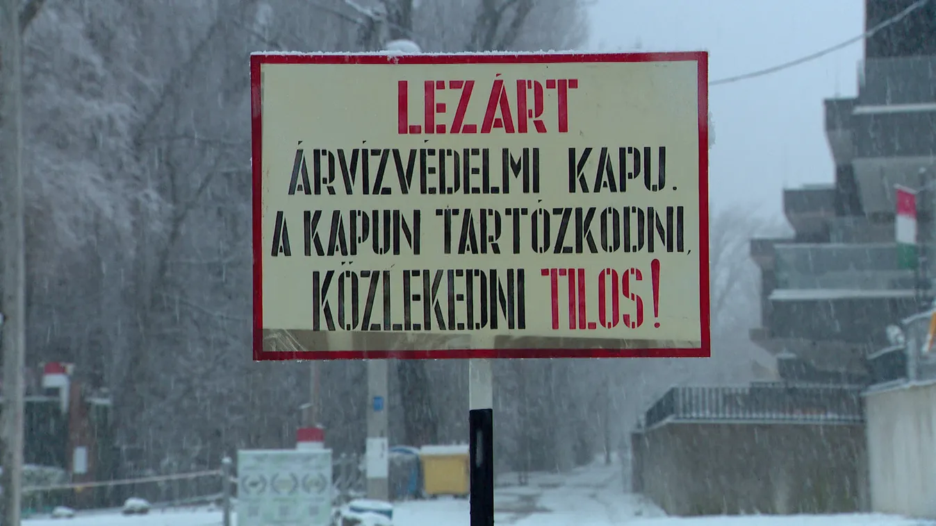 Elsőfokú árvízvédelmi készültség lép érvénybe Budapesten