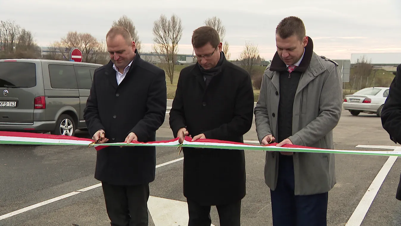 Átadták a Páty és az M1 autópálya közötti összekötő utat + videó