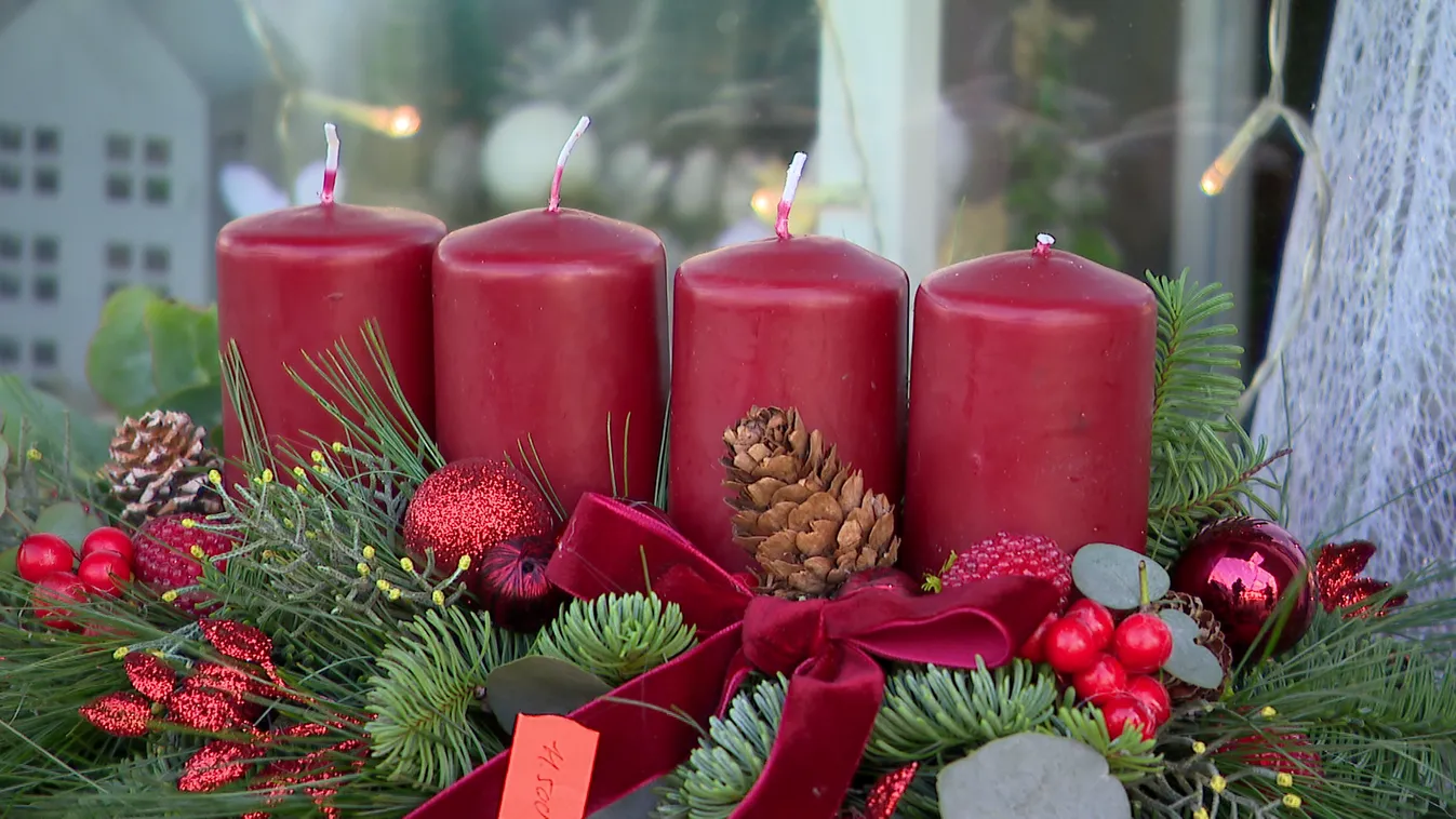 Ma gyújtjuk meg az első adventi gyertyát + videó