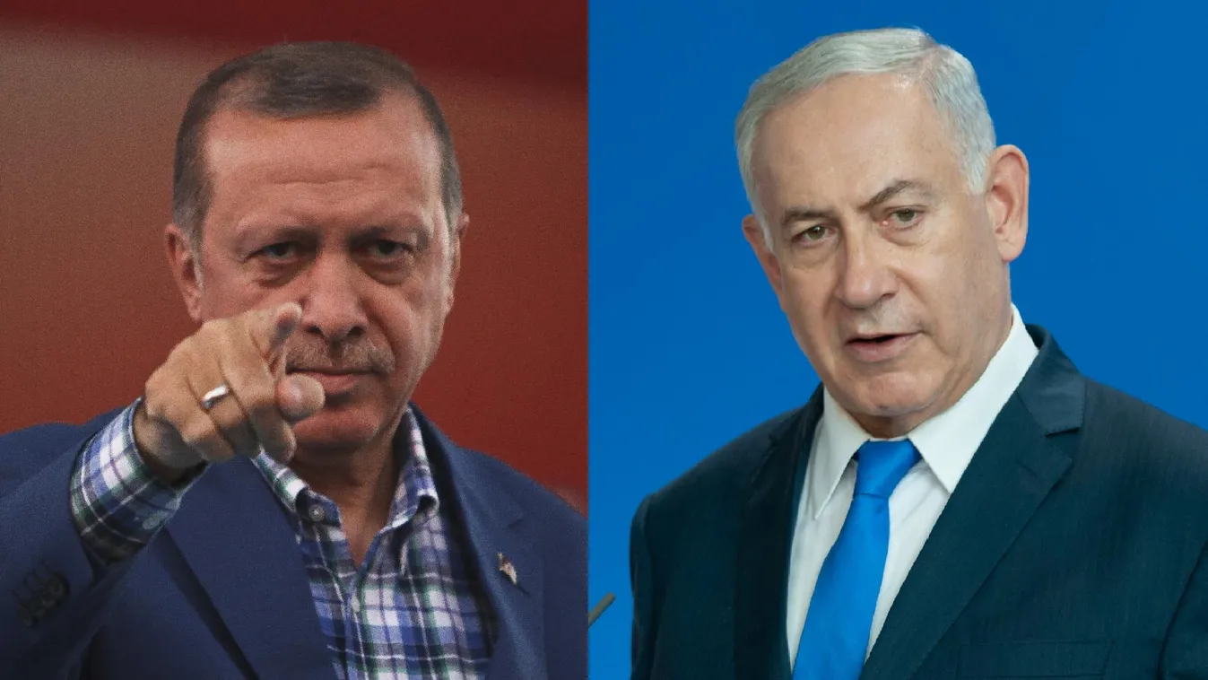 Kőkemény verbális háború zajlik Erdogan és Netanjahu között