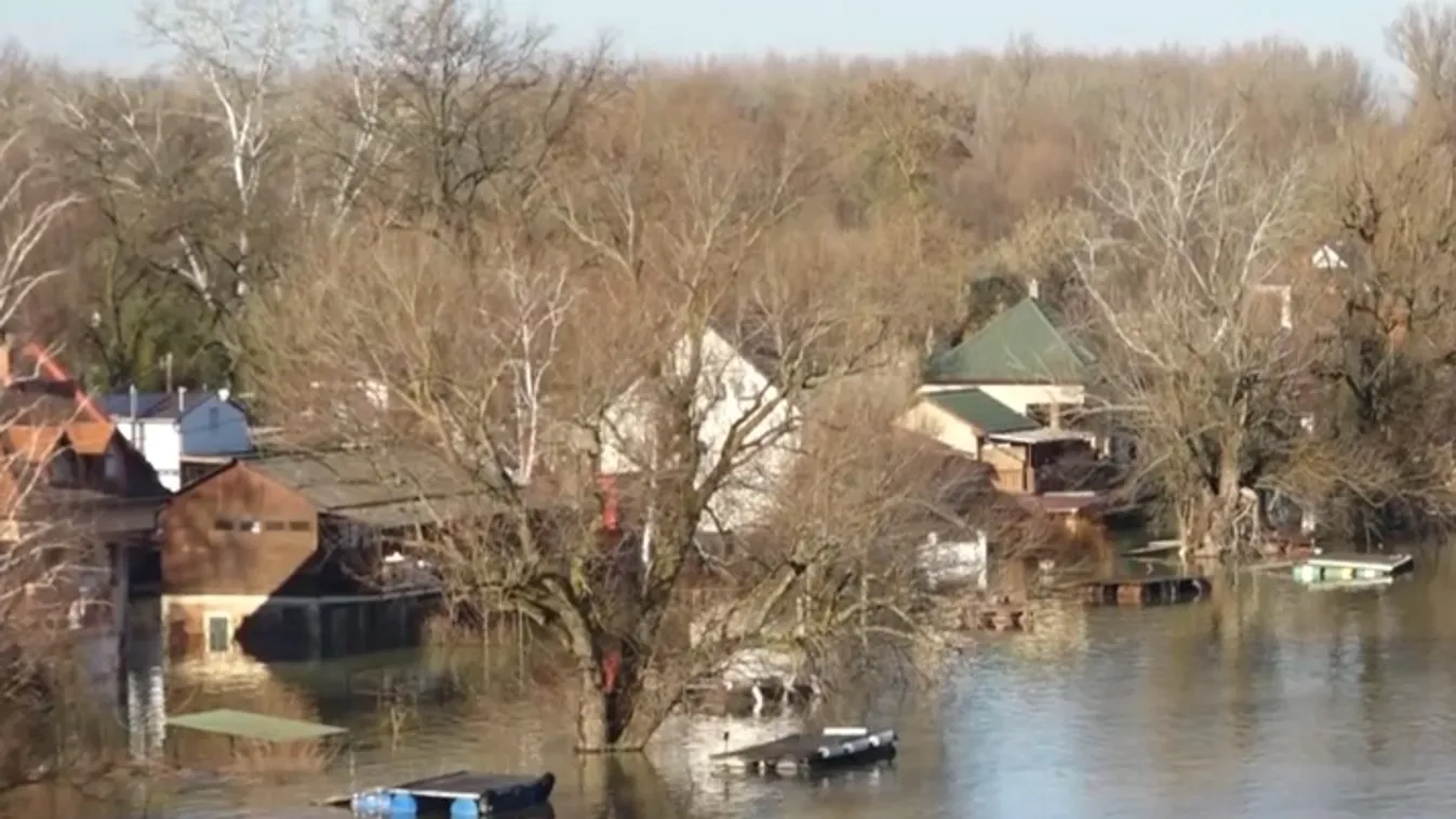 Helyzetjelentés a Dunáról: idén már nem vonul le az árhullám + videó