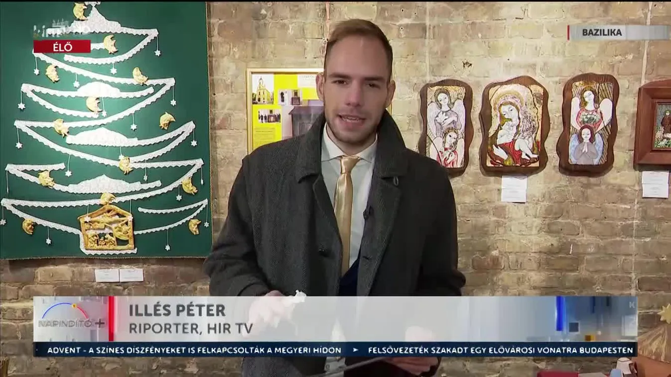 Napindító - 30. Betlehemi kiállítás a Bazilikában (2023-12-18)