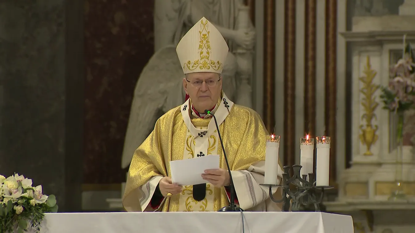 Erdő Péter: Isten a maga teljességéből részesít minket + videó