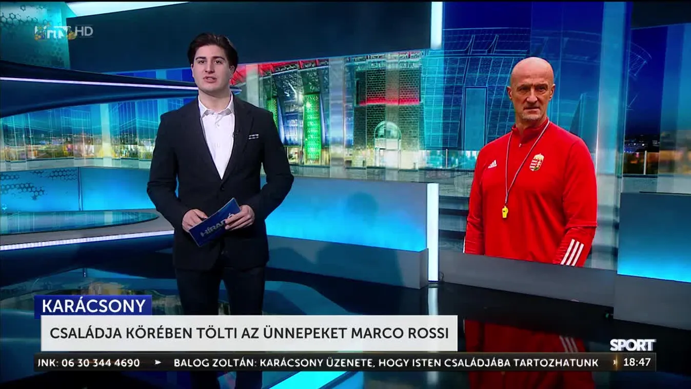 Marco Rossi magyarul kívánt boldog karácsonyt