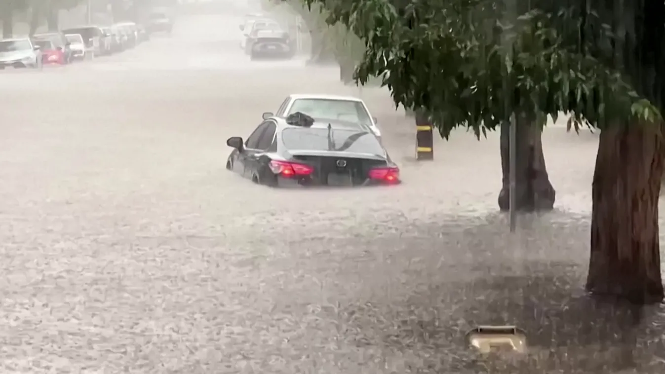 Kaliforniában és Dél-Indiában az áradás, Kelet-Kínában pedig a havazás okoz gondot + videó