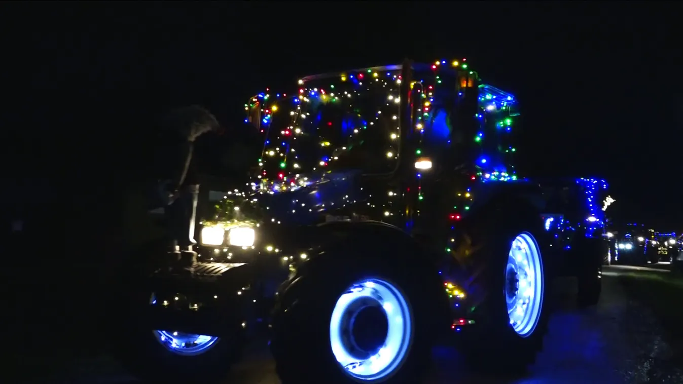 Négy éve, hogy felvonulnak pompázott színekben a traktorok + videó