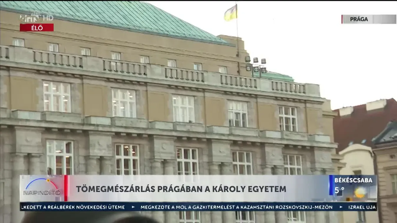 Rossz helyen várták a rendőrök a prágai elkövetőt