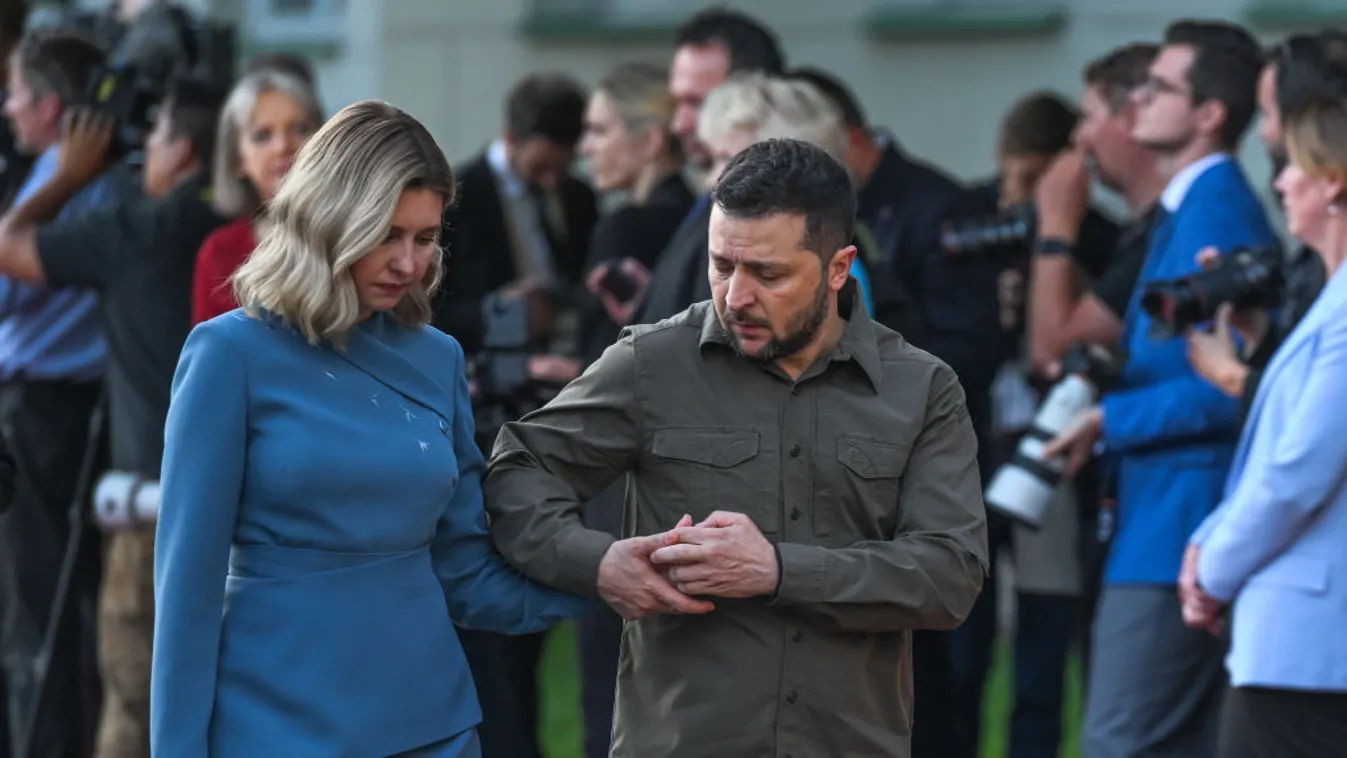 „Nem élünk együtt” - interjúban vallott Zelenszkij felesége