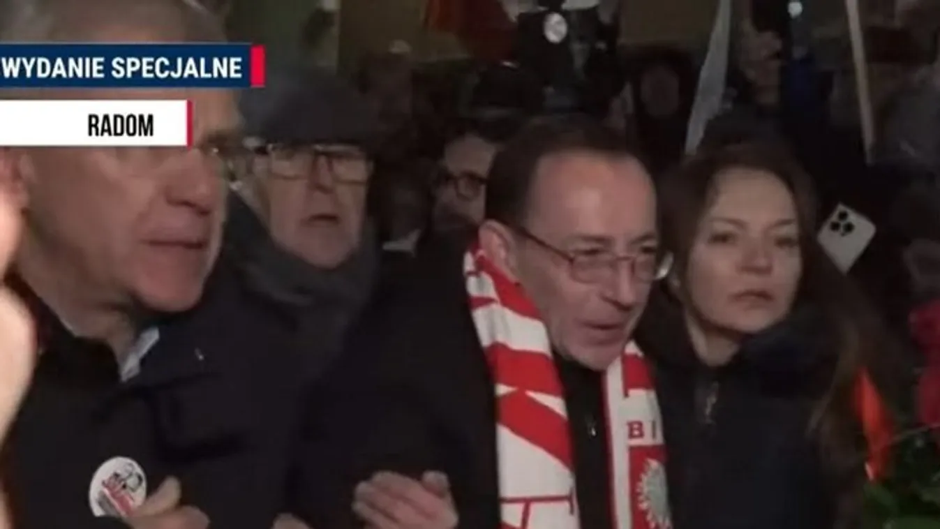 Kiengedték a börtönből a lengyel Jog és Igazságosság két képviselőjét + videó