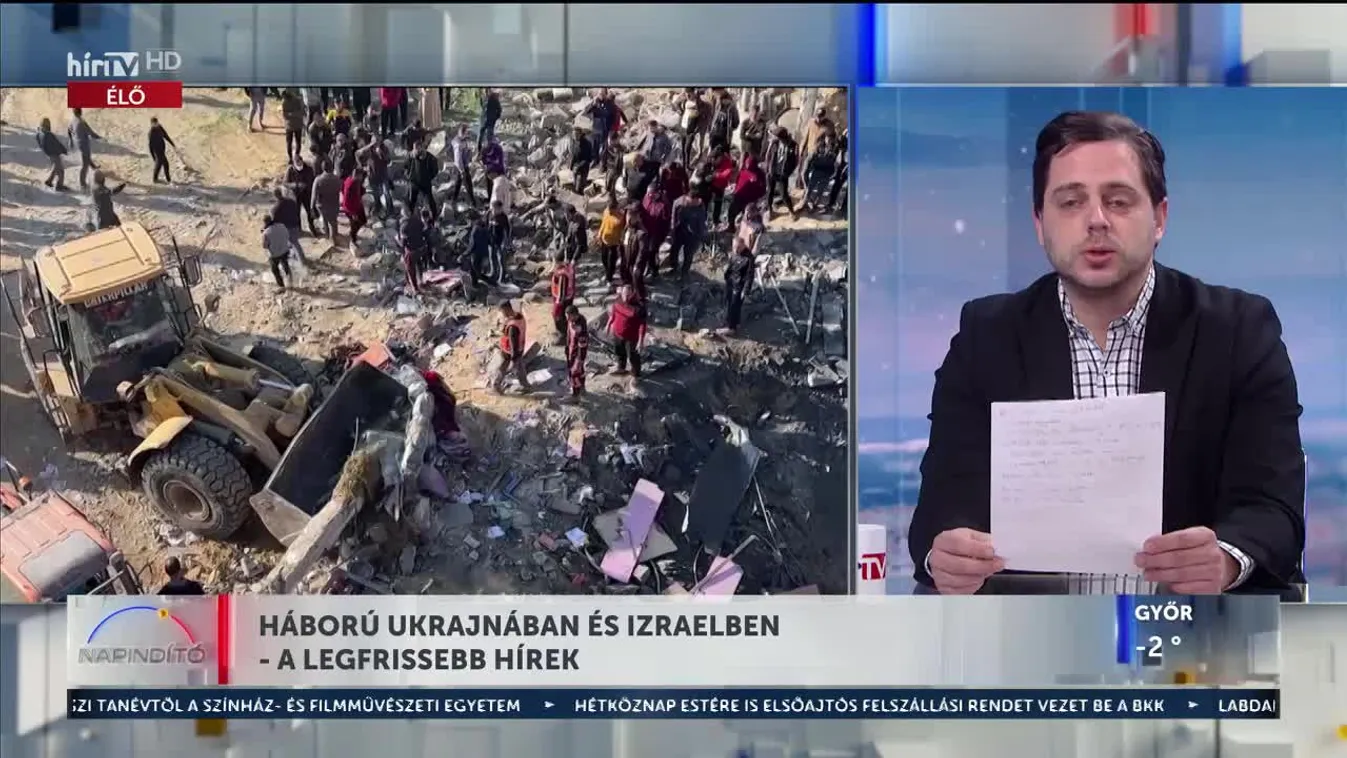 Háború Izraelben és Ukrajnában (2024-01-17)