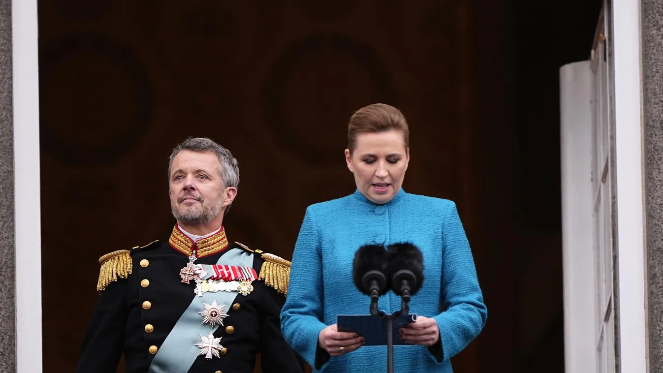 Trónra lépett Dánia új királya + videó