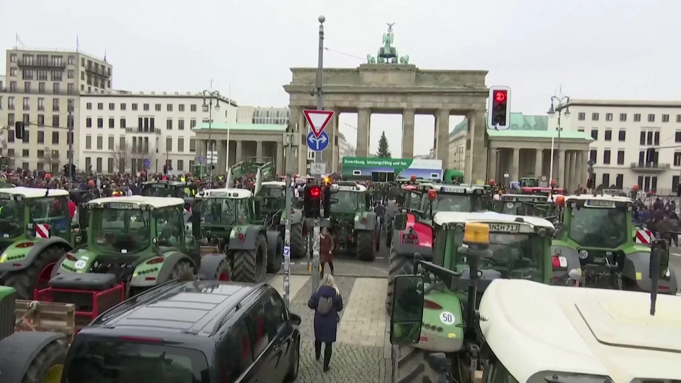 A német gazdák nem akarják megfizetni a baloldali kormány hibás döntéseinek árát + videó