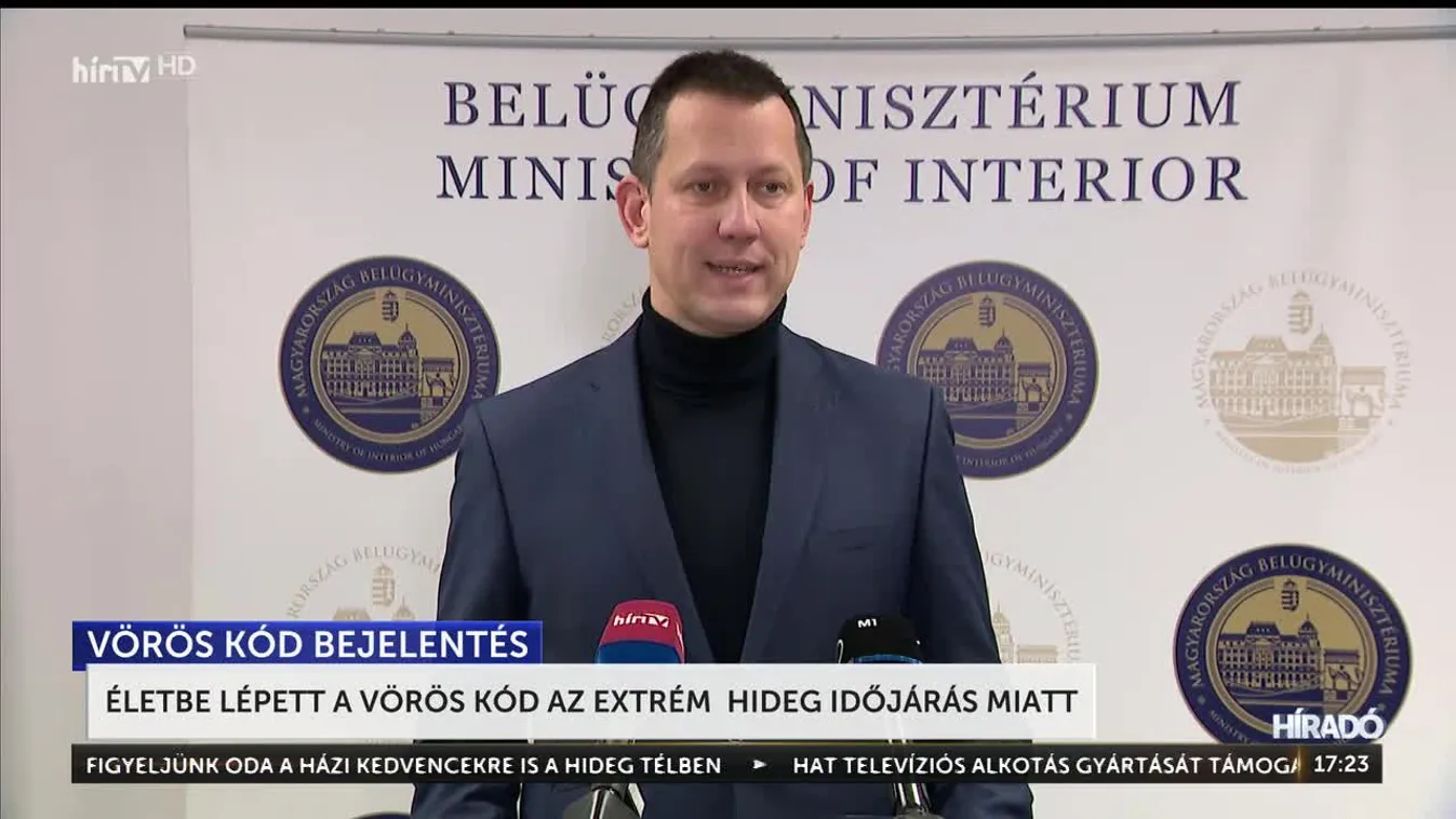 Életbe lépett a vörös kód az extrém hideg időjárás miatt