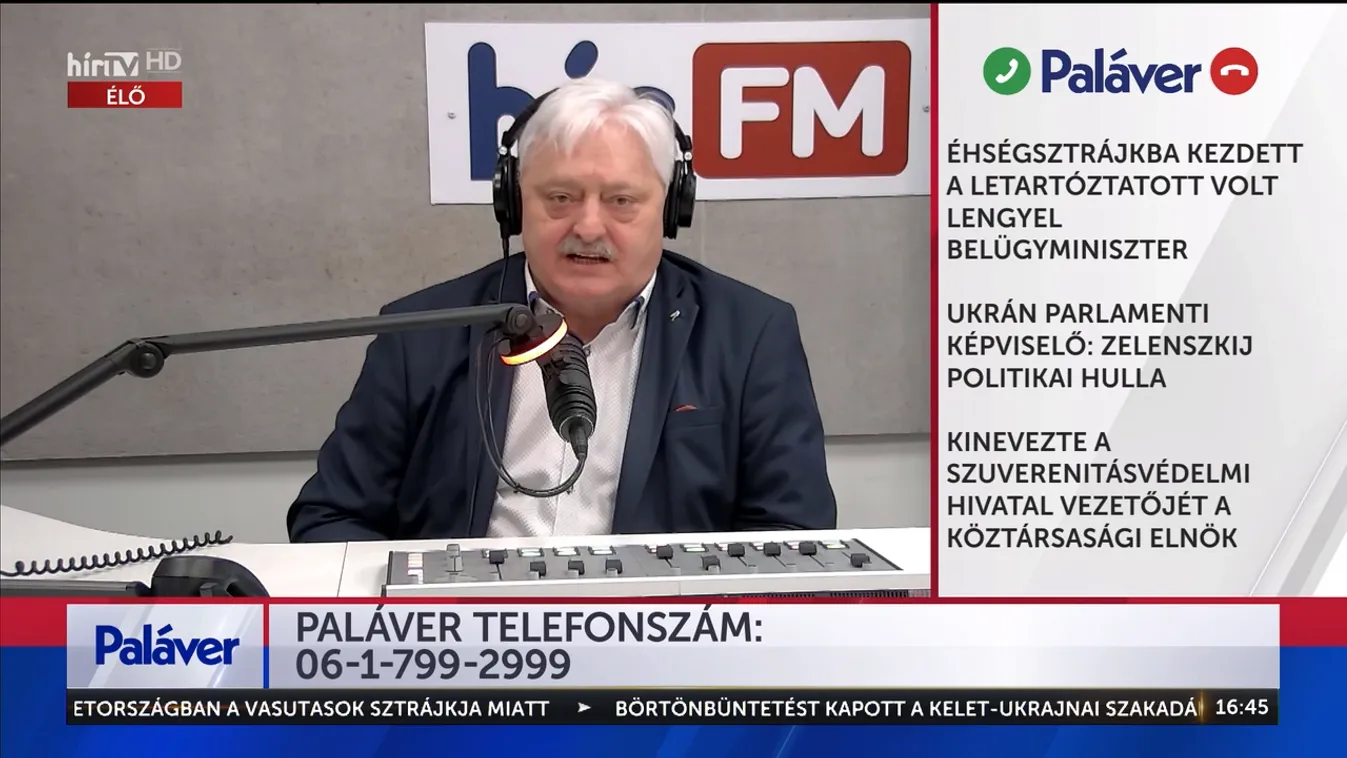 Paláver: Éhségsztrájkba kezdett a letartóztatott volt lengyel belügyminiszter + videó