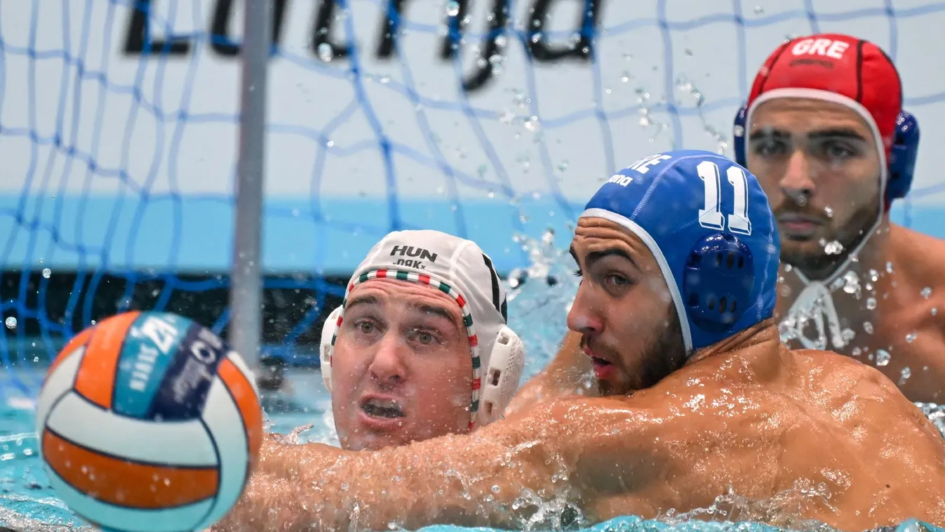Férfi vízilabda Eb - Görögország-Magyarország 10-8