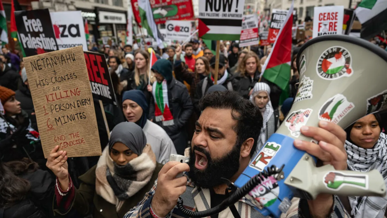 Durva freudi elszólás a londoni palesztin-párti tüntetésen? + videó