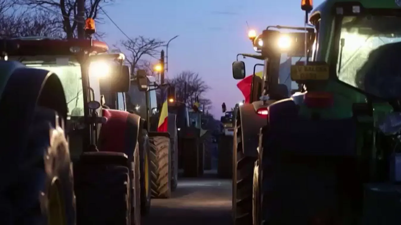 A bukaresti vezetés mellett felszólították Brüsszelt is gazdák + videó