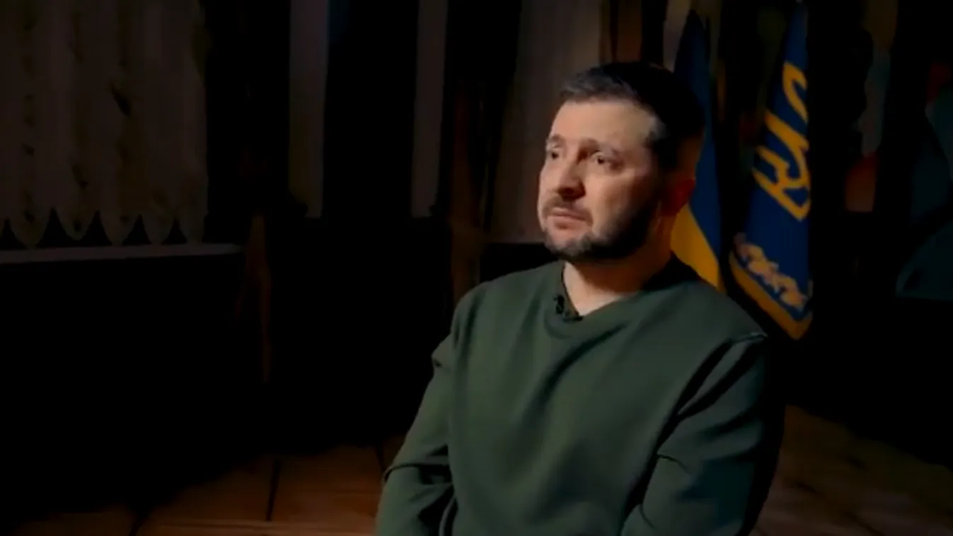 Háború Ukrajnában - Zelenszkij majdnem elsírta magát az ARD-nek adott interjúja során + videó