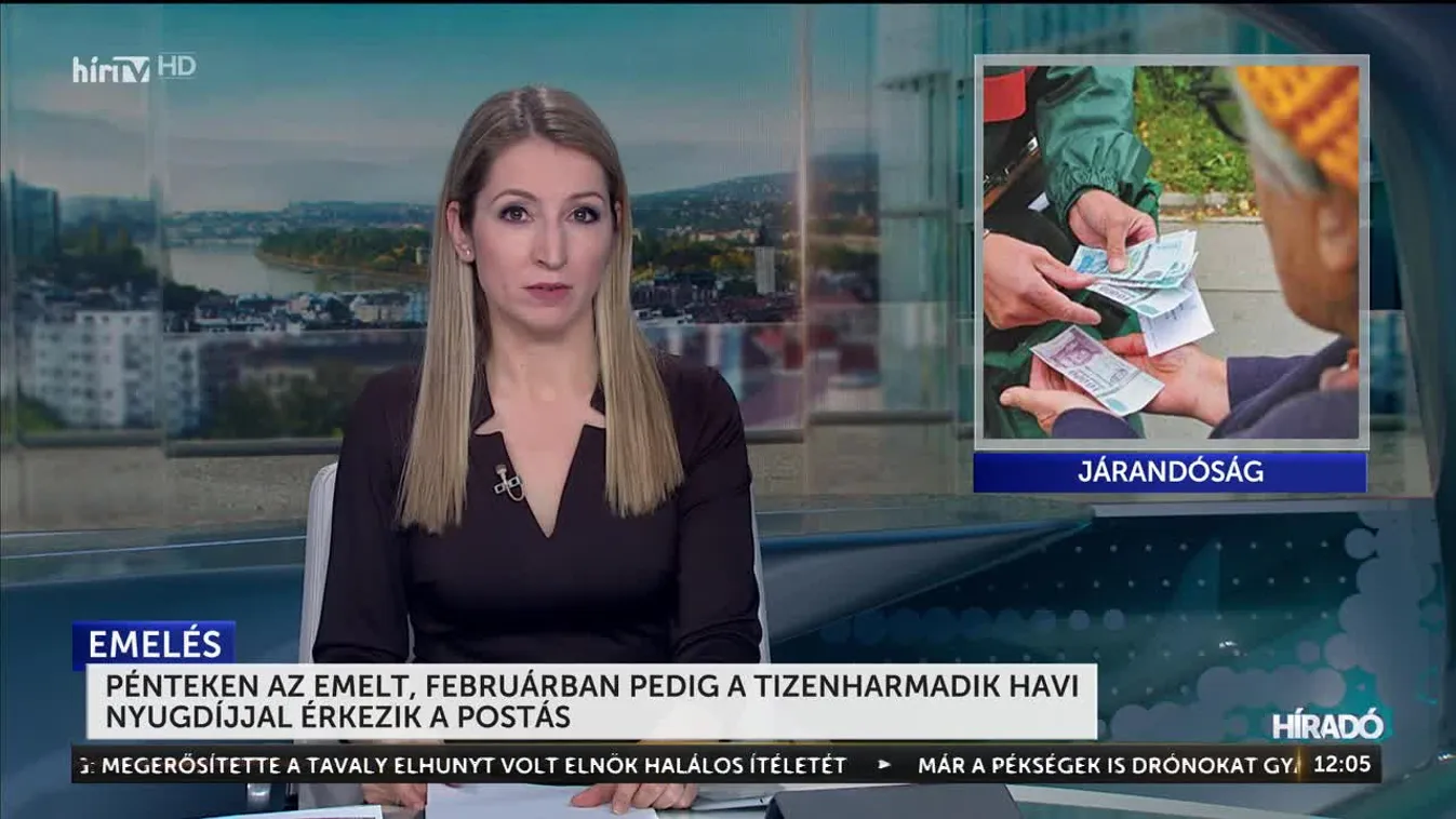 Pénteken az emelt, februárban pedig a tizenharmadik havi nyugdíjjal érkezik a postás