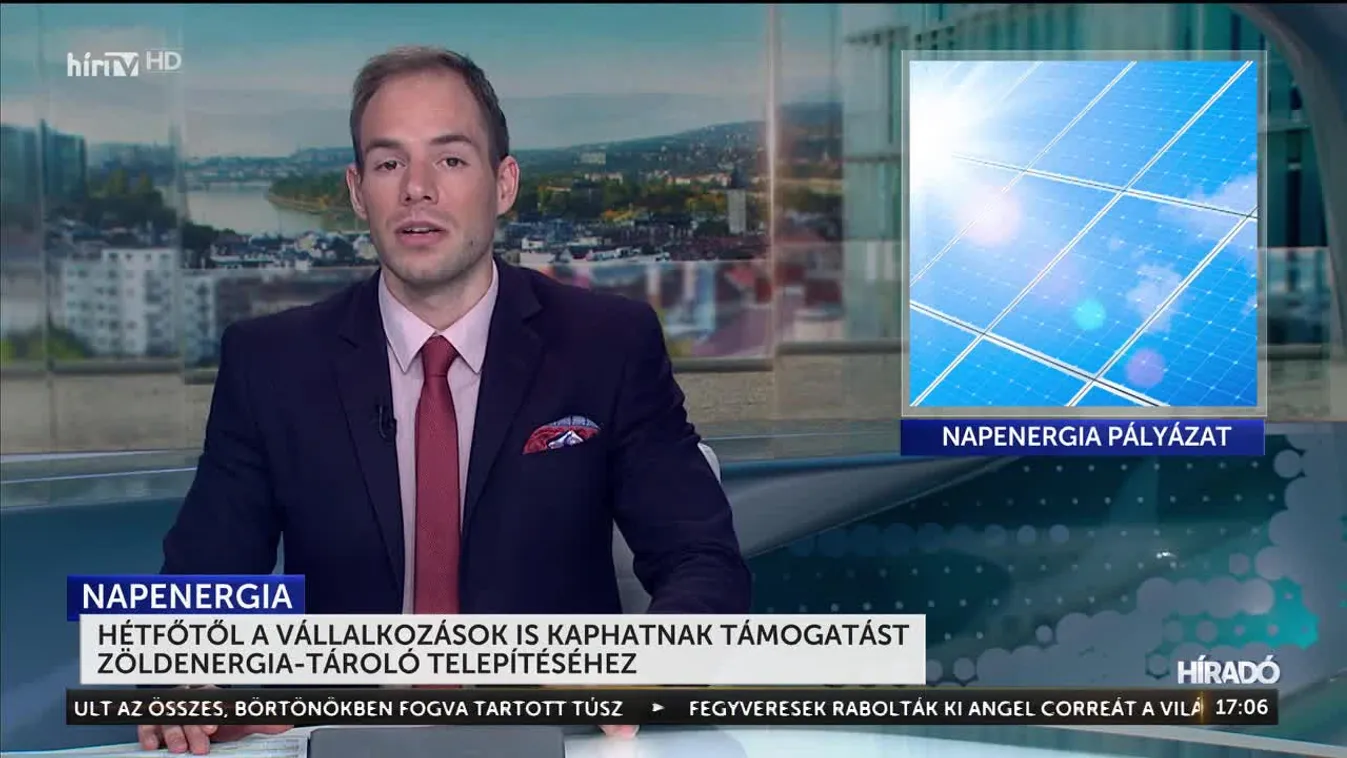 Hétfőtől a vállalkozások is kaphatnak támogatást zöldenergia-tároló telepítéséhez