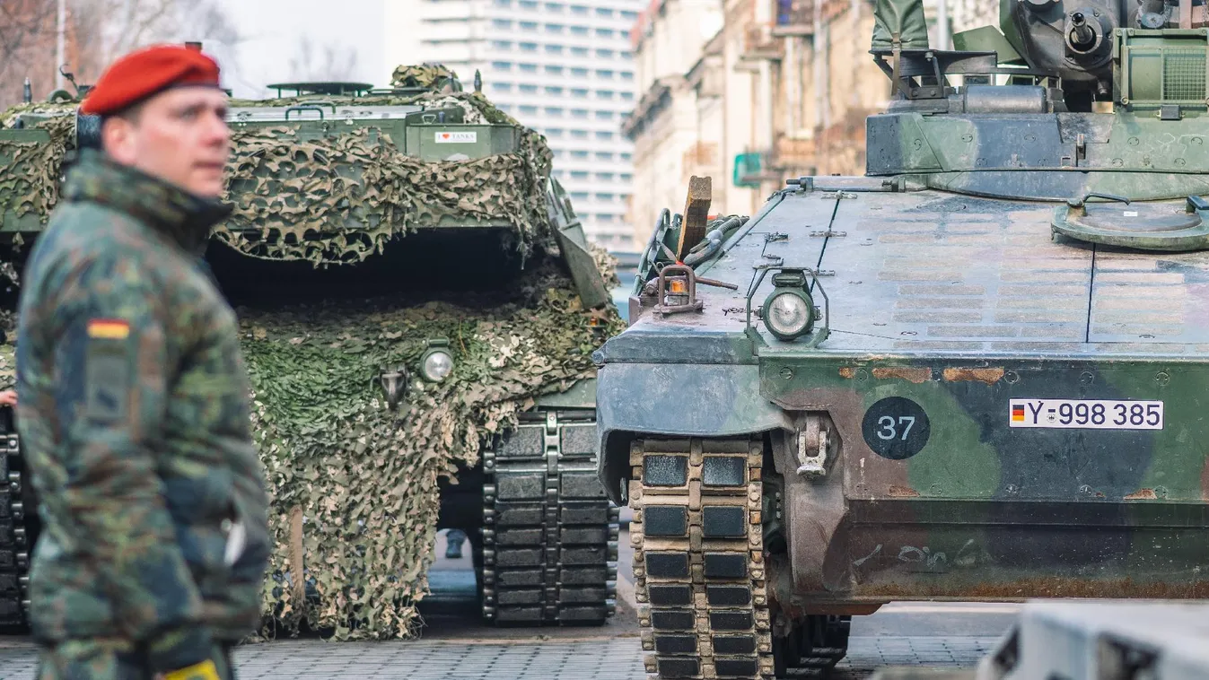 Bild: Németország hadereje Oroszország támadására készül