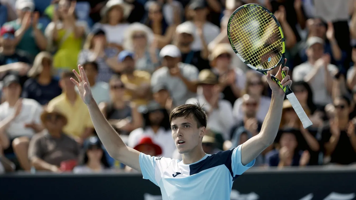 Újabb bravúros győzelmet aratott Marozsán Fábián az Australian Openen