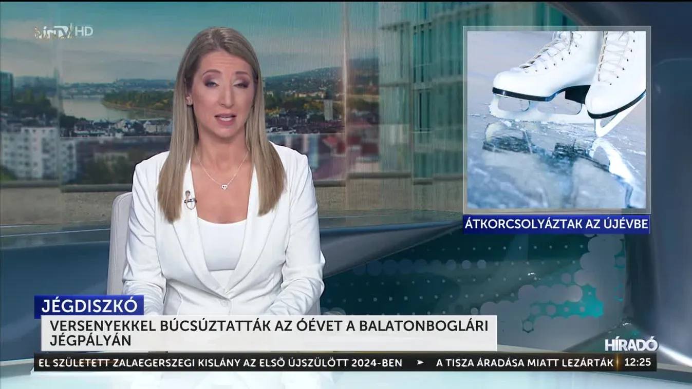 Versenyekkel búcsúztatták az óévet a balatonboglári jégpályán