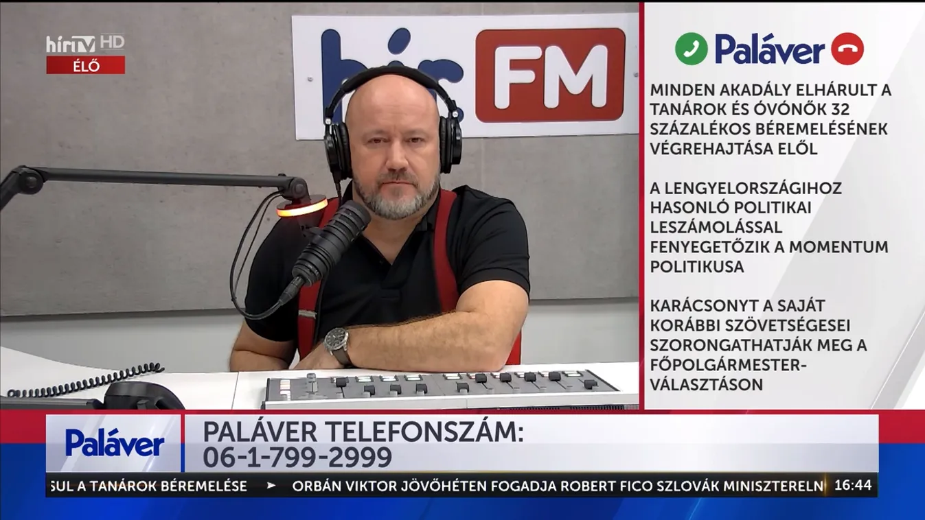 Paláver: A lengyelországihoz hasonló politikai leszámolással fenyegetőzik a Momentum politikusa + videó