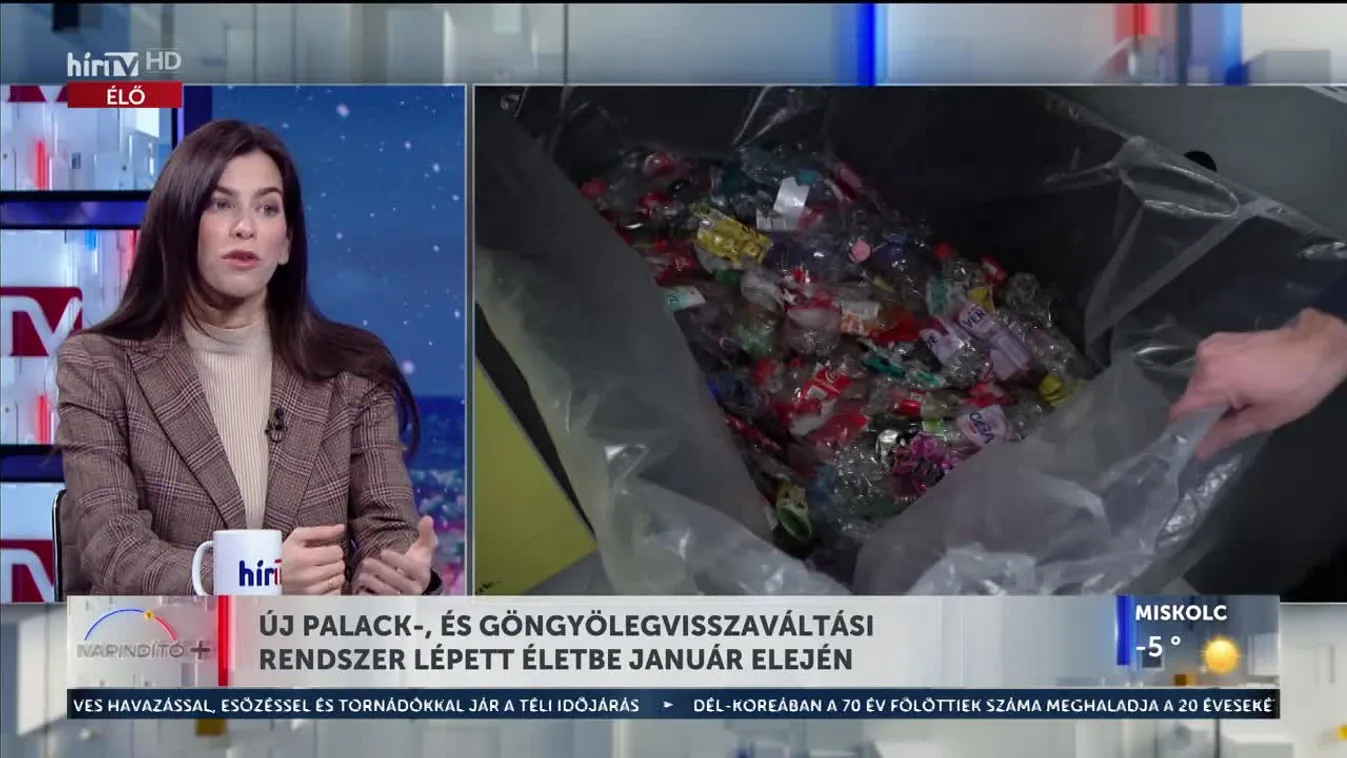 Napindító – Új palack-, és göngyölegvisszaváltási rendszer lépett életbe január elején