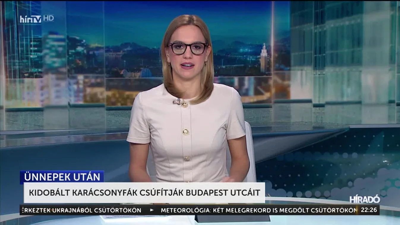 Kidobált karácsonyfák csúfítják Budapest utcáit