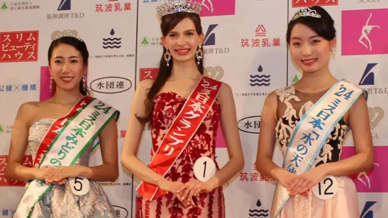 Megvan Japán új szépségkirálynője, ráadásul ukrán