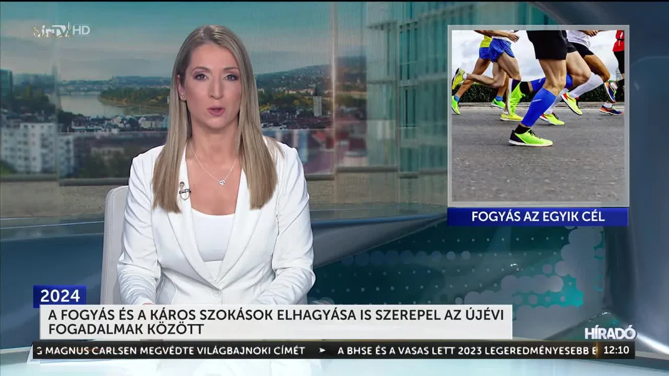 A fogyás és a káros szokások elhagyása is szerepel az újévi fogadalmak között